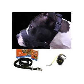 - Anti træk- flexi liner- halti-håndfri line- sporliner