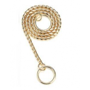 Udstillingskde snake guld 5mm