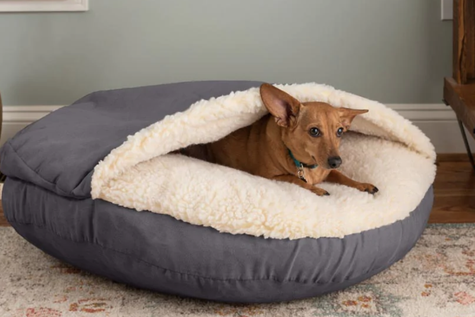 Cozy cave Snoozer Heather Grey - Snoozer Cozy cave - Goodies4dogs