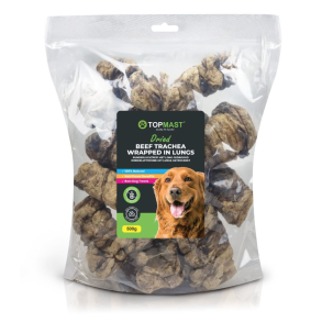 Okse luftrr svbt med lunge 500gr. XL poser