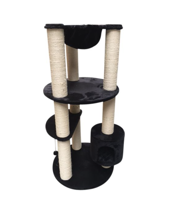 Topmast Heavy Alexandra sort - Katte legetårne luksus til store katte ...