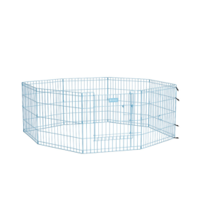 Foldbar hvalpe-panel bl� 560 cm �