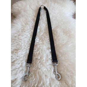 Nylon Kobling sort 40 / 2 cm 