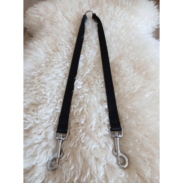 Nylon Kobling sort 40 / 2 cm 