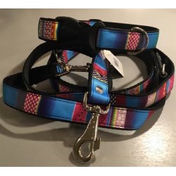 Nylon "Mosaic" st halsbnd/line