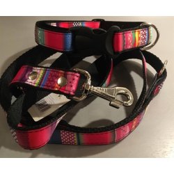 Nylon "Mosaic" st halsbnd/line