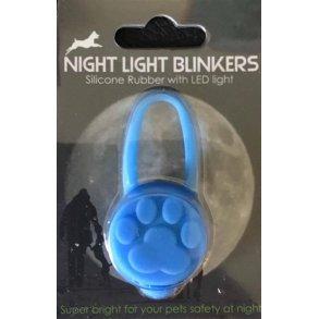 Pote lygte i silicon m/ledlys