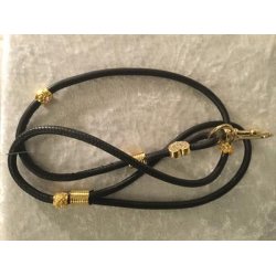 Hndlavet udstillingsline m/charms