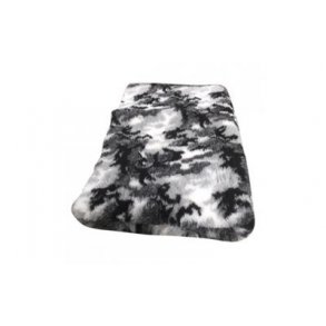 Vetbed m/gr�t  marmoreret m�nster 75x100cm