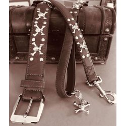 Artleather Big skull &amp; bones brunt st. 