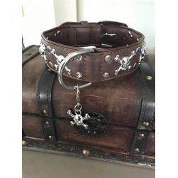 Artleather Big skull &amp; bones brunt st. 