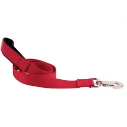 Nylon halsb�nd I cerise r�d