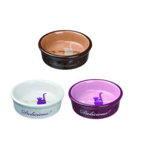 Katte keramik sk�le � 13 cm