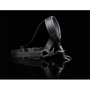 Halti sele i nylon og lder