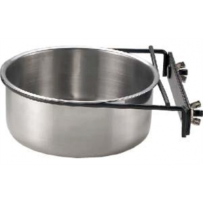 Stl skle m/monterings beslag til buret