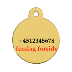 Imarc Hi-line hundetegn cirkel str M  3,2 cm