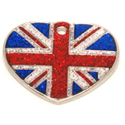 Union jack tags 34 mm