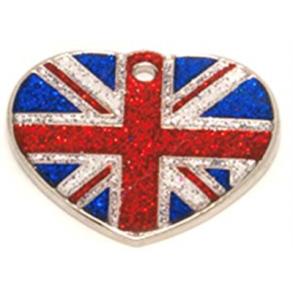 Union jack tags 34 mm