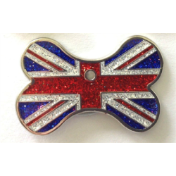 Union jack tags 34 mm