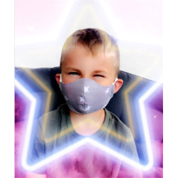 Stof-Mundbind 3-lags til brn og voksne