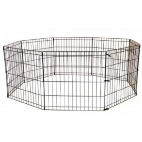 Foldbar hvalpe-panel 480 cm 